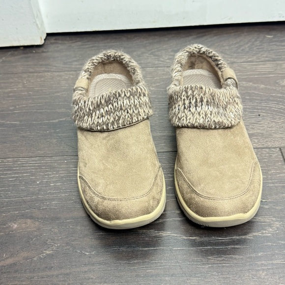 Skechers Cozy Tan Slip-On Women's Shoes - Picture 4 of 4